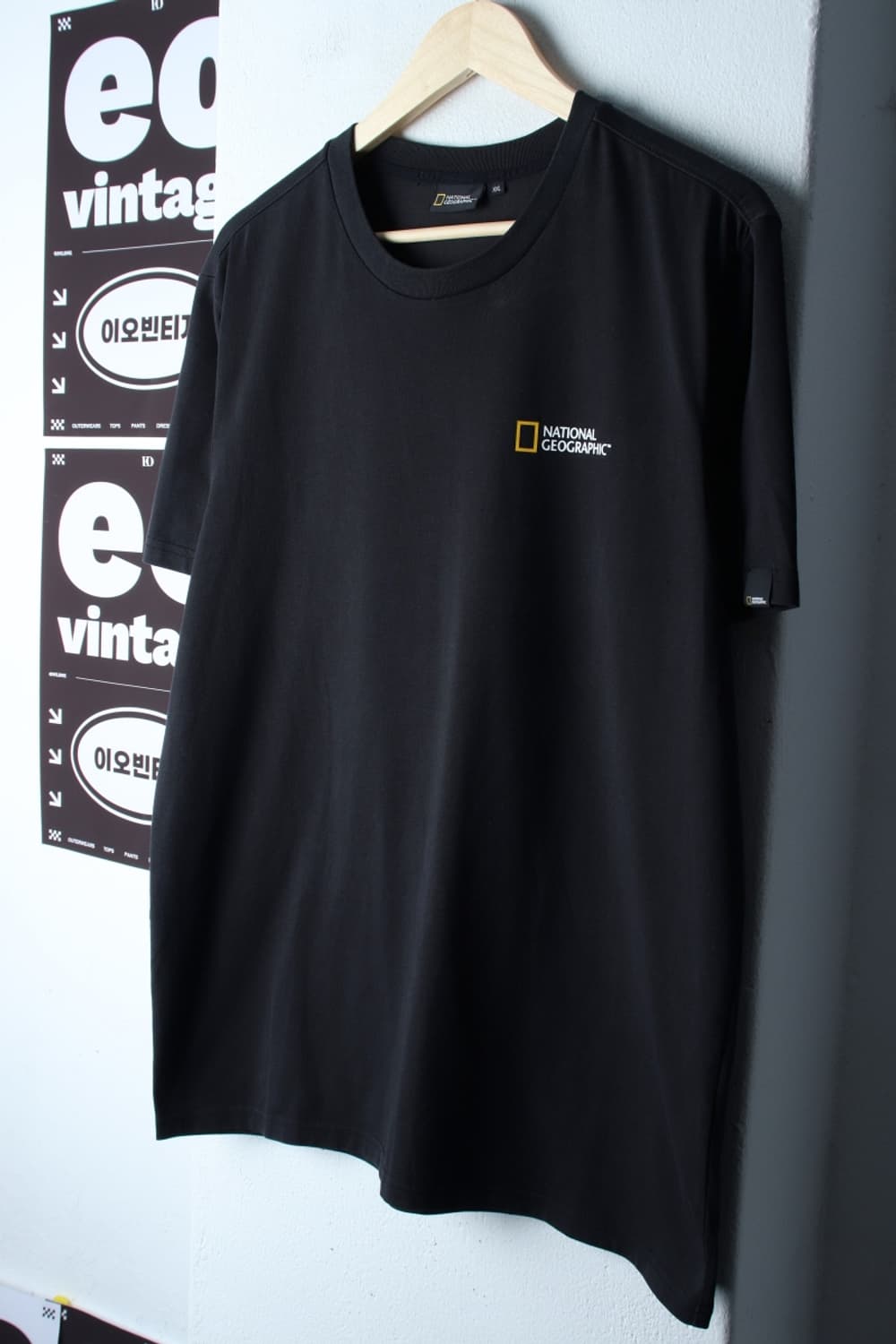 (2XL) 내셔널지오그래픽 반팔 티셔츠 빅사이즈 스몰로고-H32780 상품이미지1
