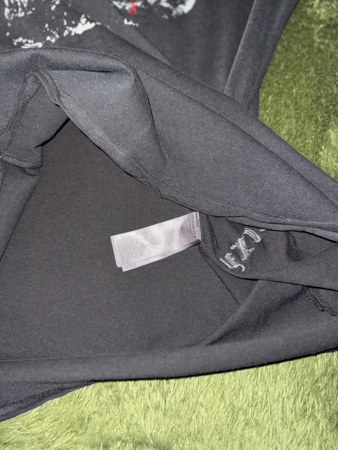 [XL] 존 바바토스 보워리 스컬 엠브로이더리 사틴 스티치 티셔츠 상품이미지7