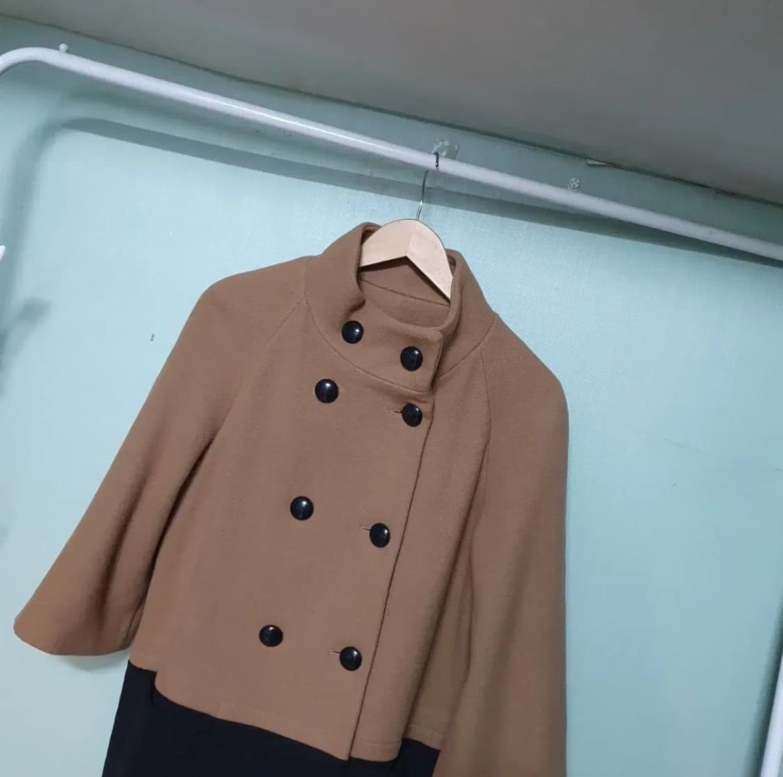 코치 칠부 울 코트 85~90 상품이미지6