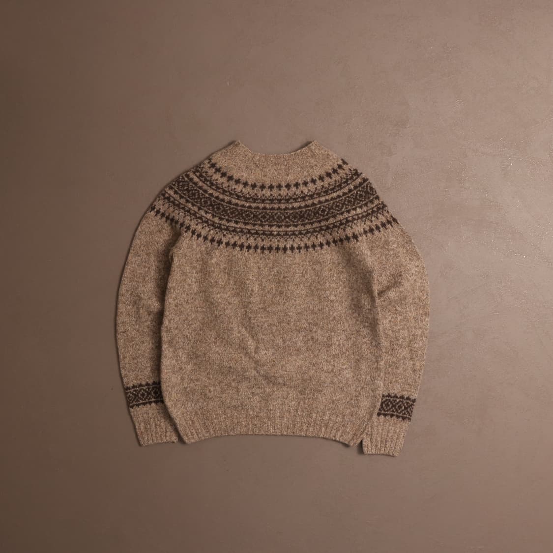 스코틀랜드 노르딕 울 스웨터 A1866 상품이미지5