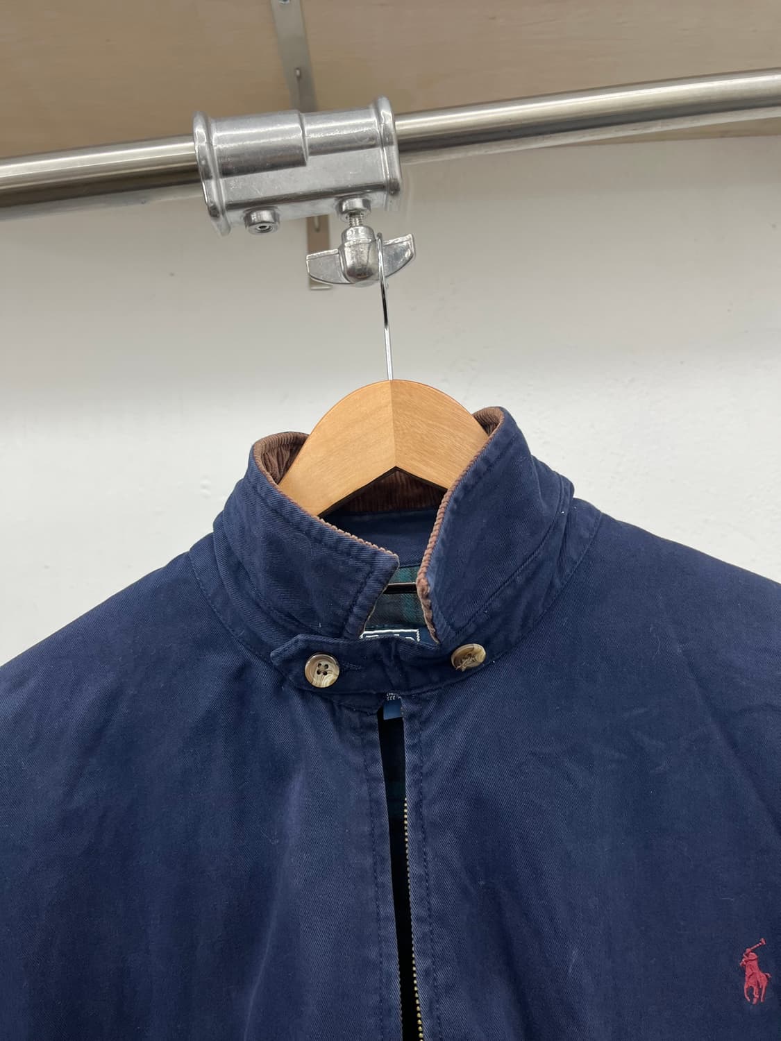 2XL) POLO TARTAN CHECK CORDURIY JACKET 상품이미지2