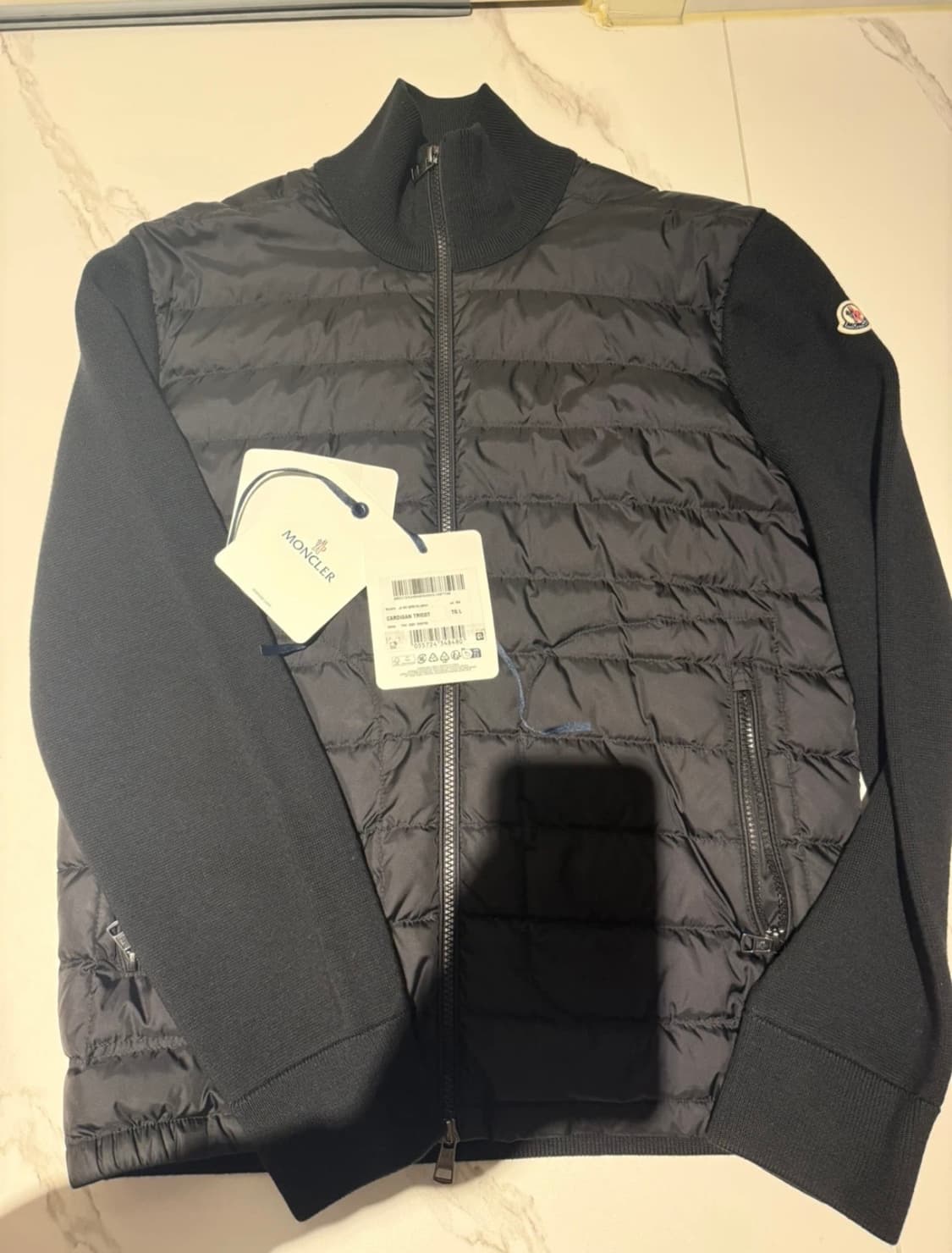 몽클레어 24fw 니트패딩 가디건 L 상품이미지1