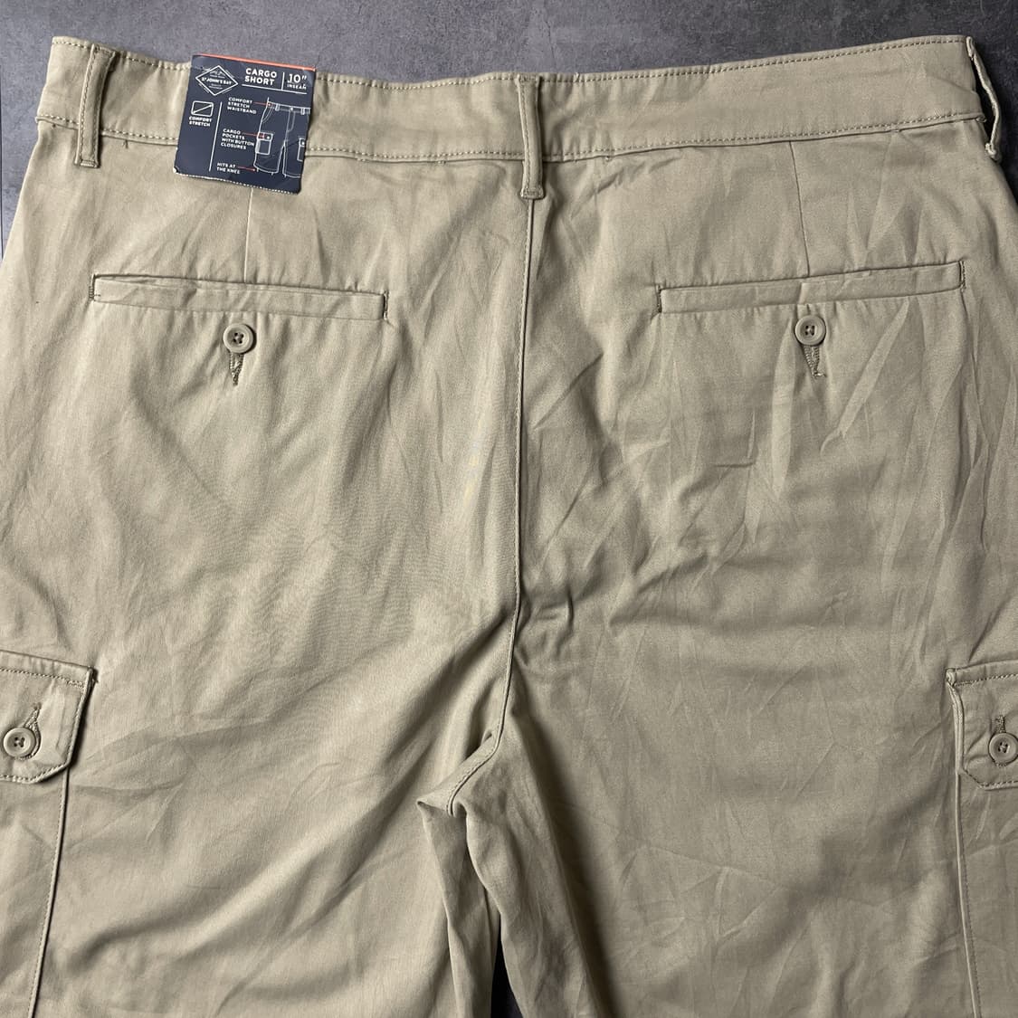 ST.JOHN'S BAY 데드스탁 베이지 카고 하프 팬츠 A00749 상품이미지6