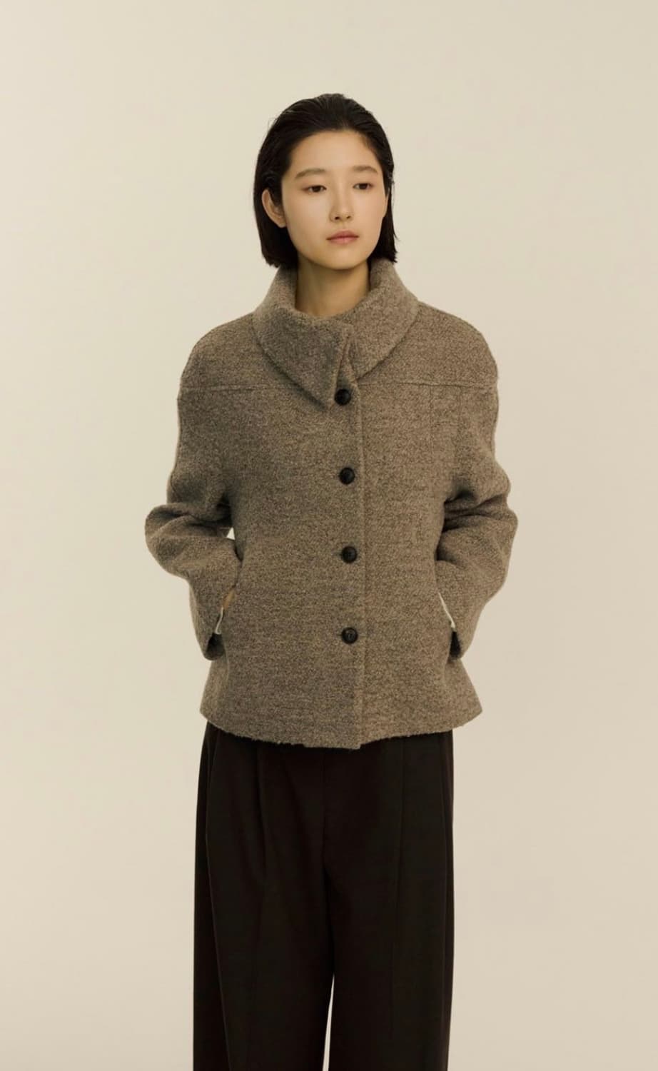 녹섭 클래식 코트 판매합니다!  상품이미지1