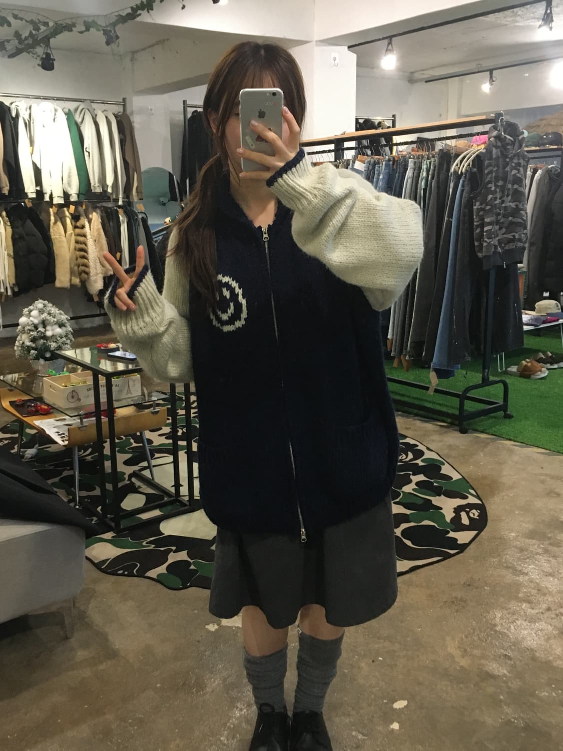 ooowl 울니트 점퍼 상품이미지5