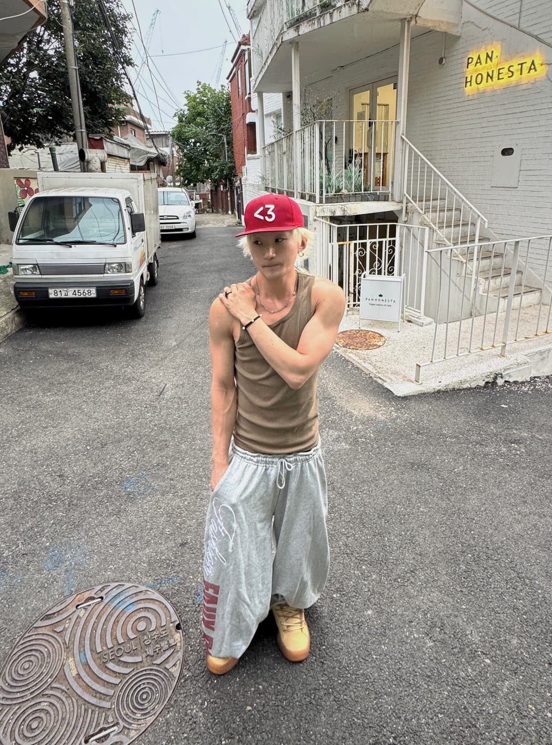 Vain 스냅백 레드 상품이미지6