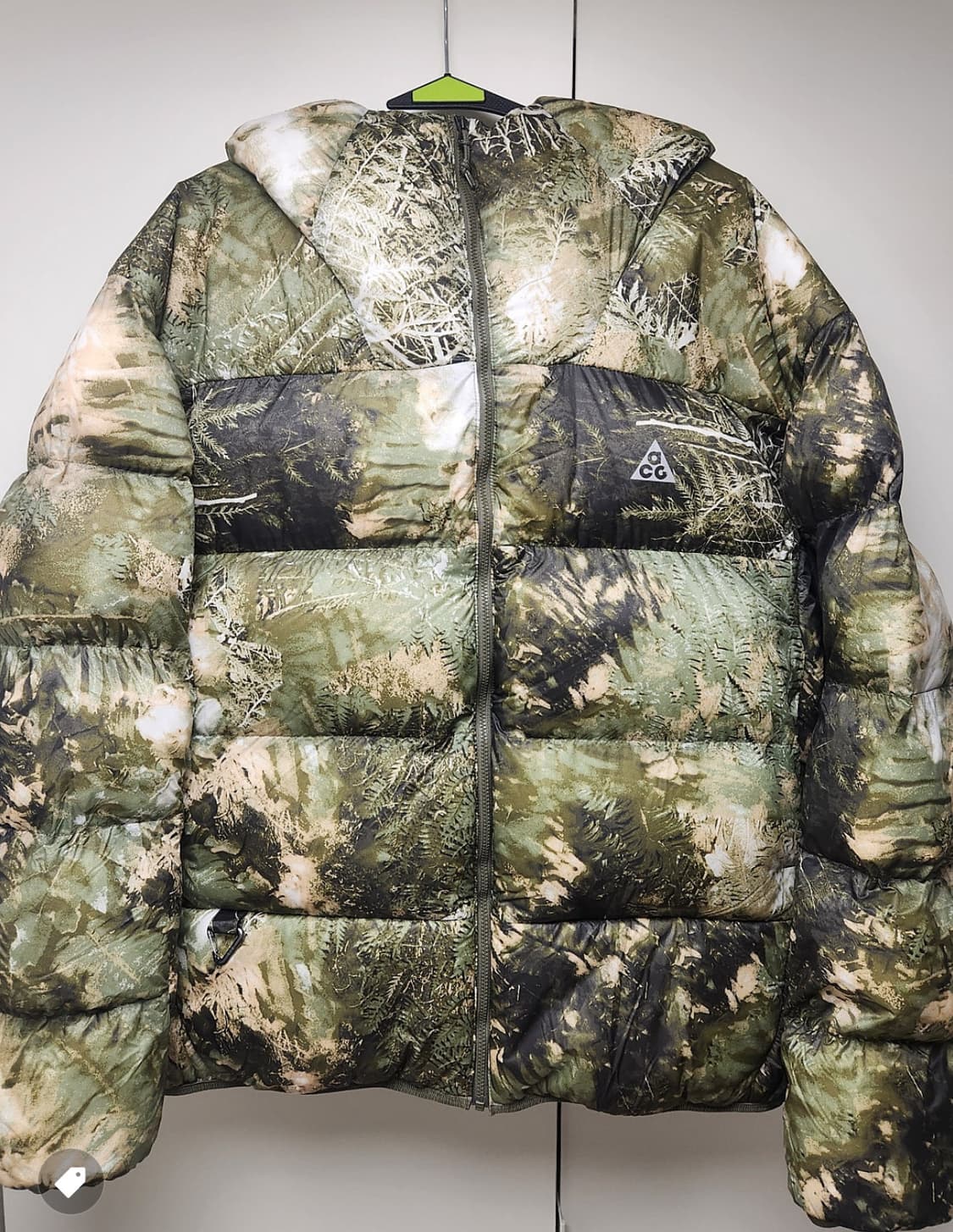 나이키 ACG 써마핏 ADV 루나 레이크 패딩 올리브그린 xs 상품이미지2