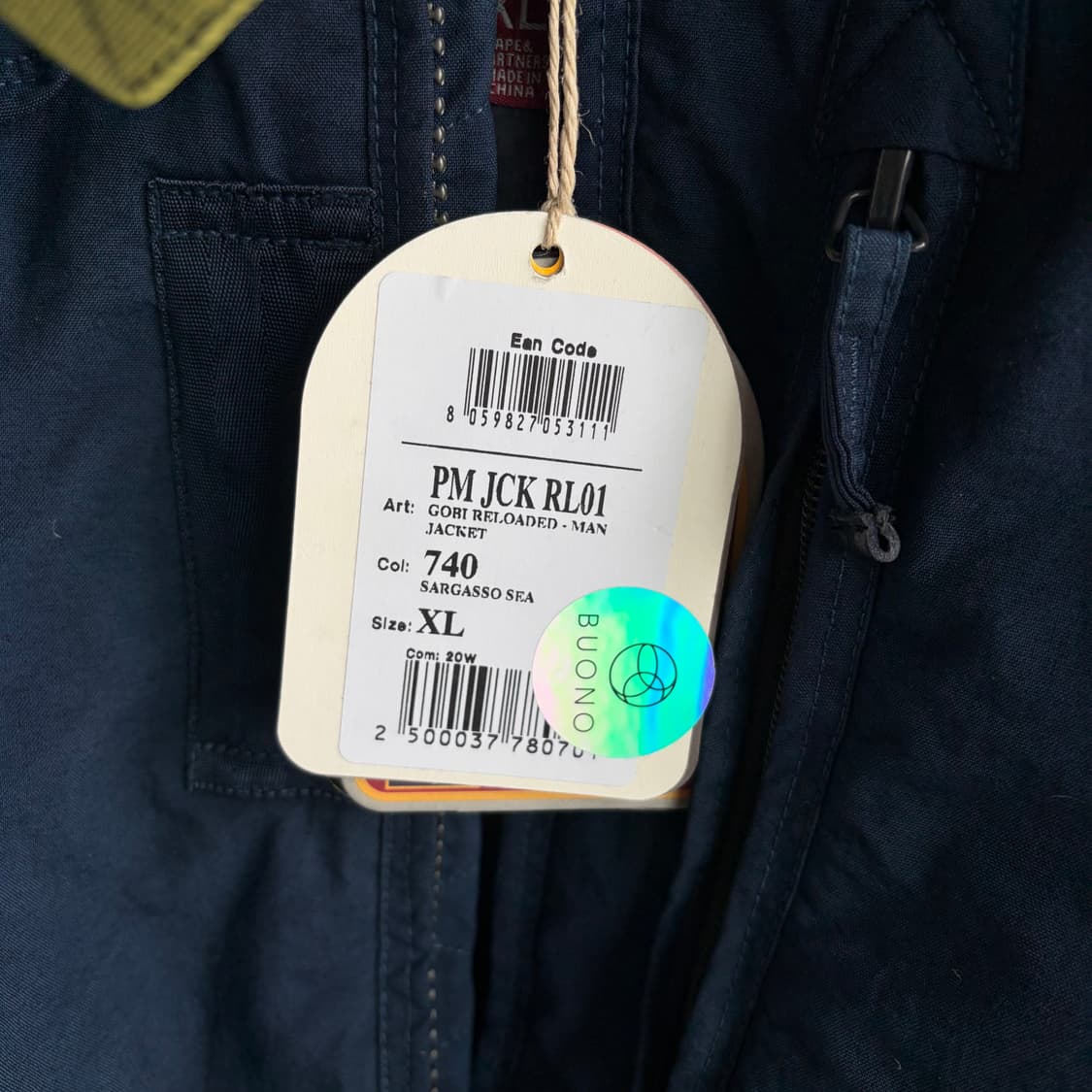 새상품(XL)파라점퍼스 고비 리로드 다운 패딩 네이비 상품이미지4