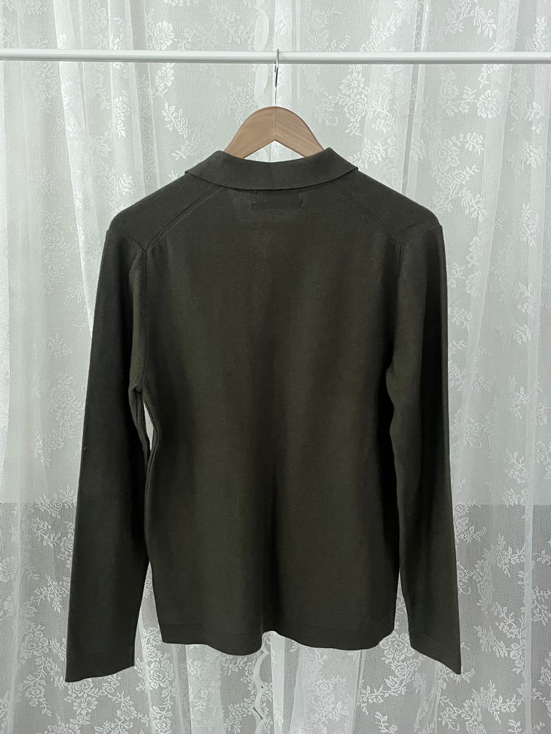 M) 시리즈 에피그램 21fw 캐시미어 블렌드 카라티 카키 상품이미지2