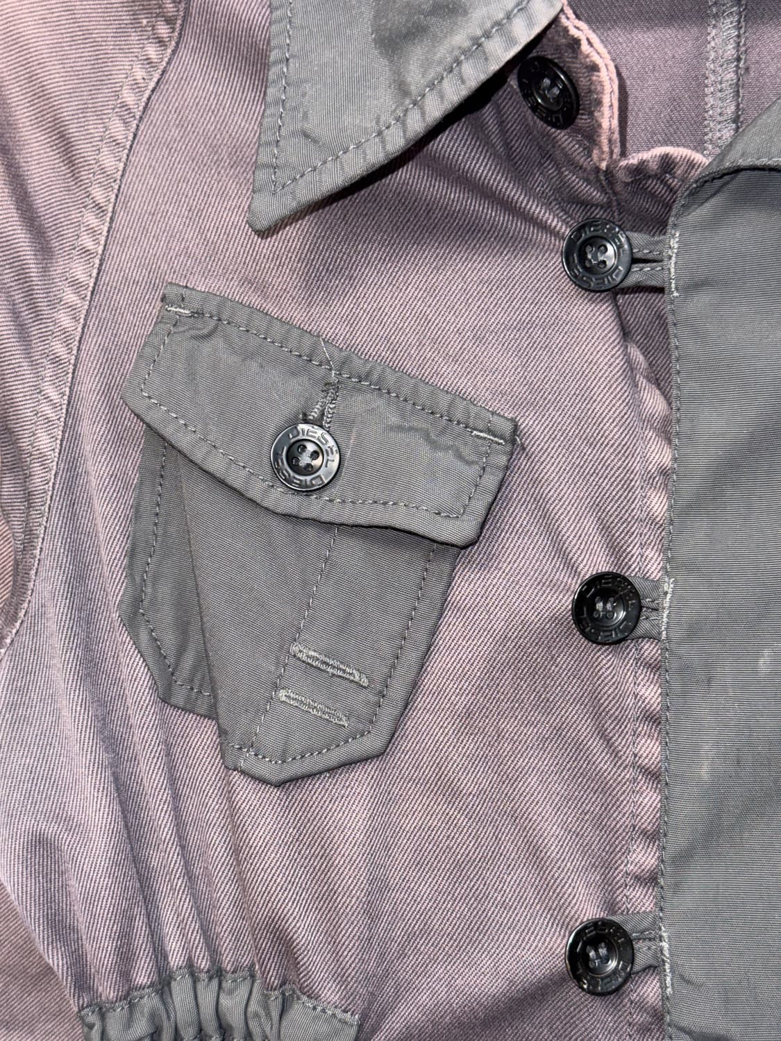 DIESEL purple shirring pocket ops 상품이미지6