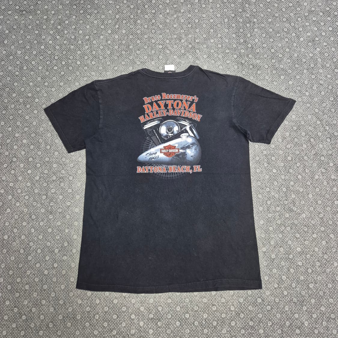 [L] 할리데이비슨 핀업걸 티셔츠 -361 상품이미지3