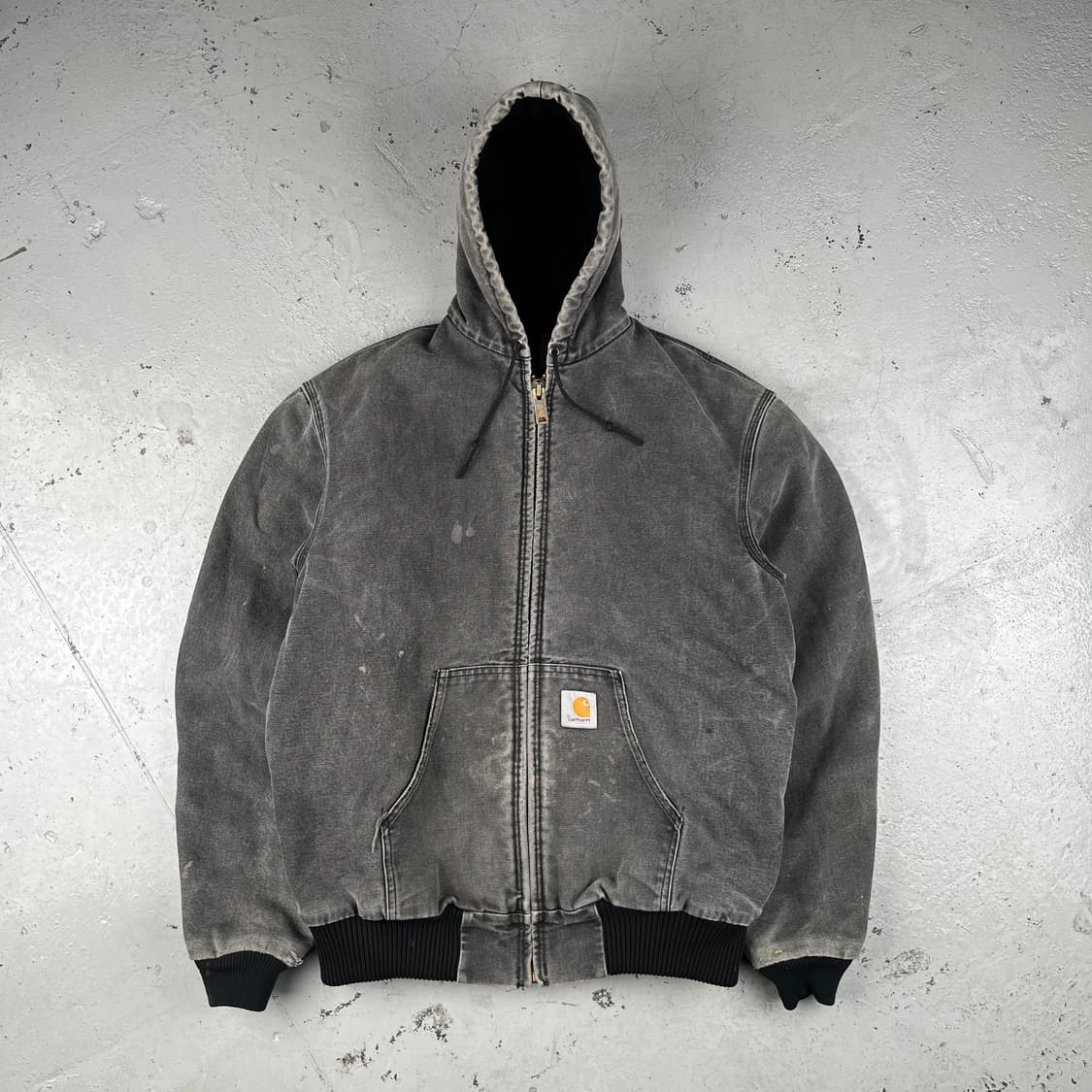 올드 칼하트 블랙그레이 액티브 자켓 JQ1015 상품이미지2