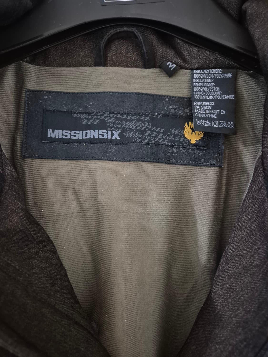 [100~105]미션식스 스키 보드복 상의 상품이미지4