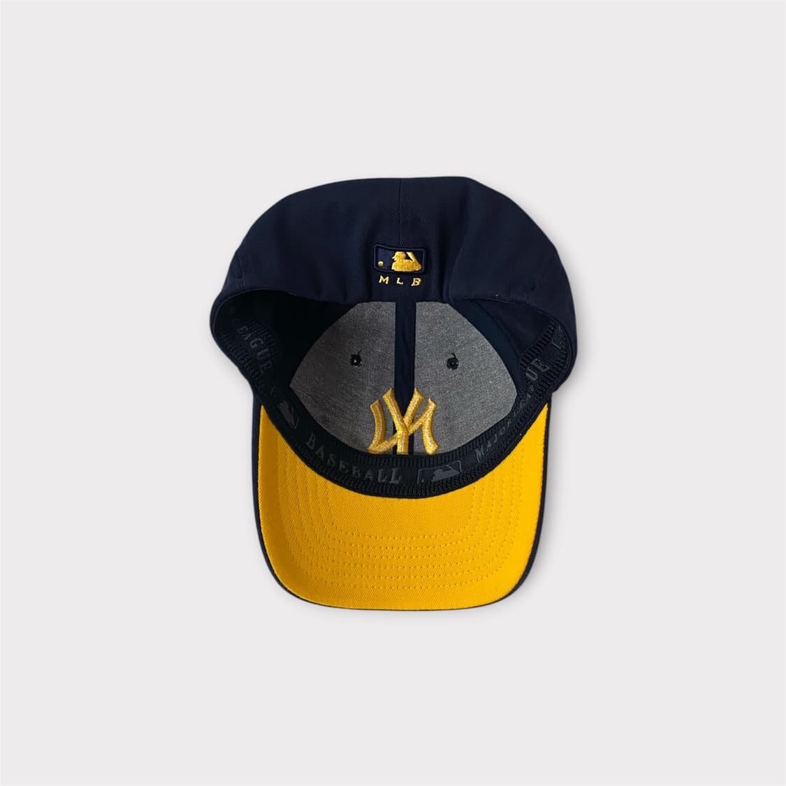 MLB 뉴욕 양키스 네이비 옐로우 배색 볼캡 (1853) 상품이미지7