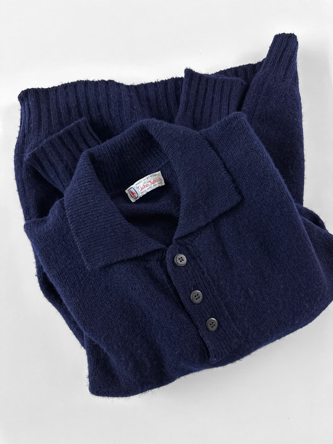 90s 빈티지 John Tulloch 퓨어 울 니트 상품이미지1