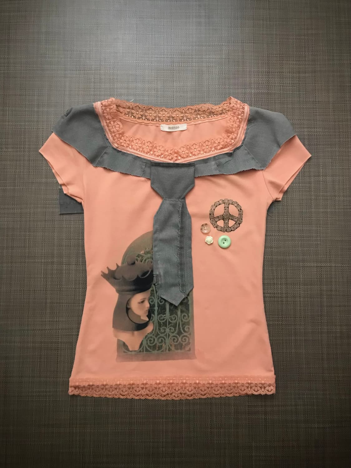 Sailor Cape Tie Top 상품이미지3