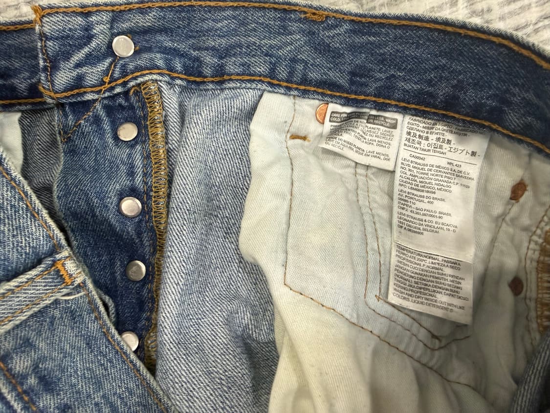 리바이스 501 34x30 (버튼플라이) 상품이미지7