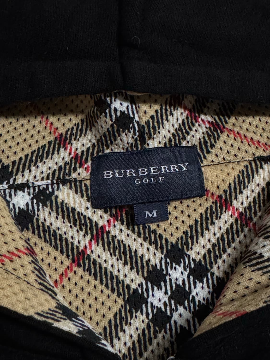 Burberry 버버리 노바체크 블랙 후드티 상품이미지4
