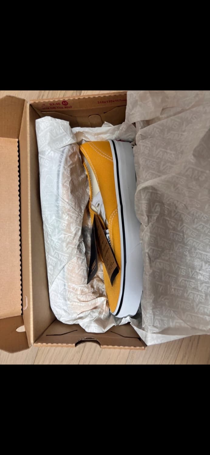 새상품)  반스 어센틱 컬러 띠어리 골든 글로우 상품이미지4