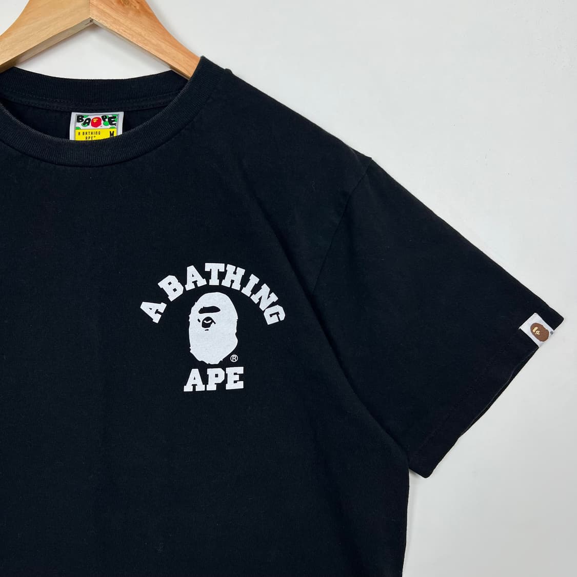 BAPE 베이프 투게더 스트롱 블랙 반팔티 상품이미지2