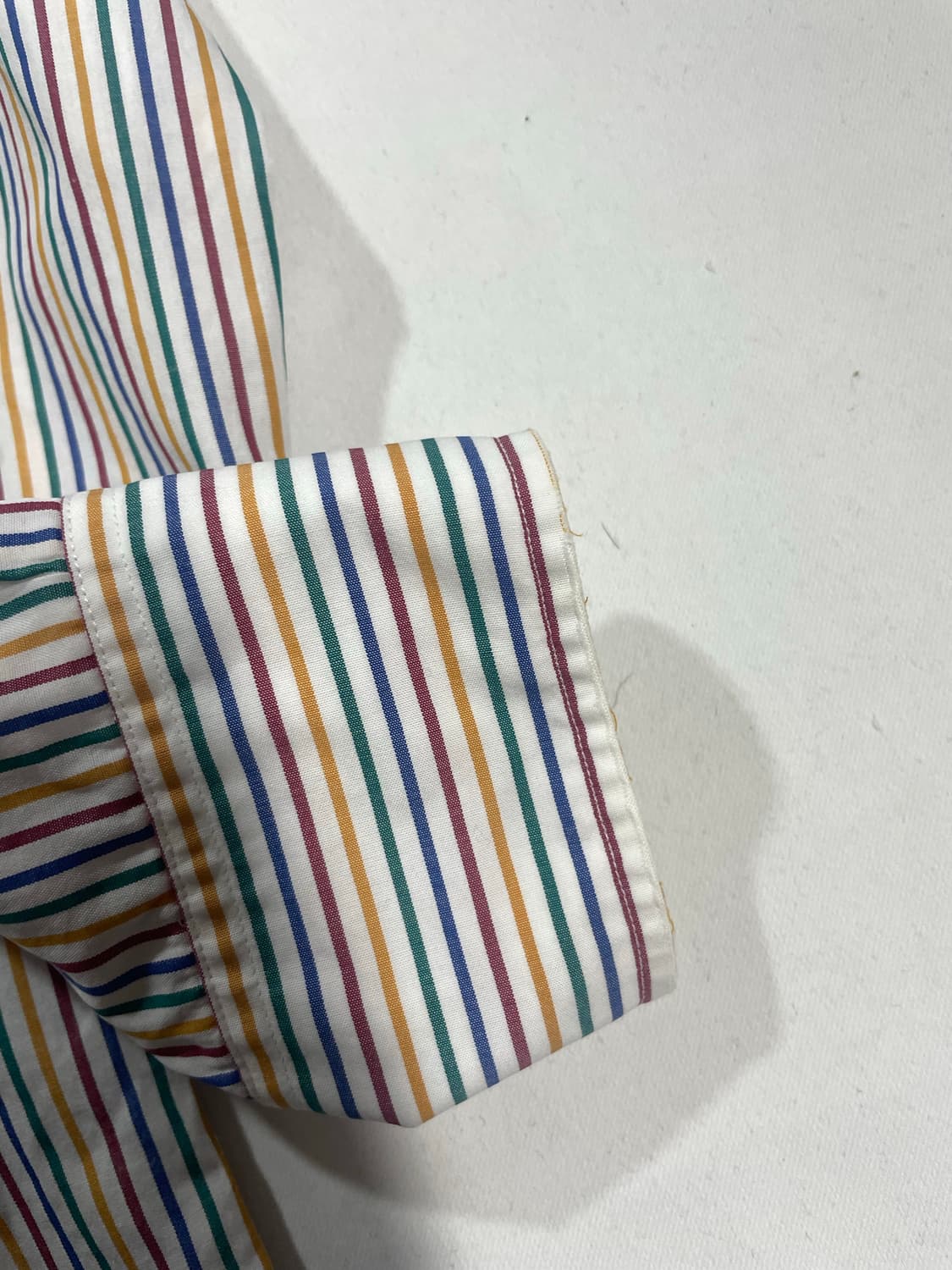 90‘s 에르메스 스트라이프 셔츠 상품이미지5