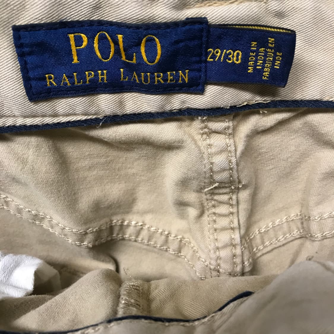 폴로 랄프로렌 코튼 팬츠 베이지 29/30(W) 상품이미지7