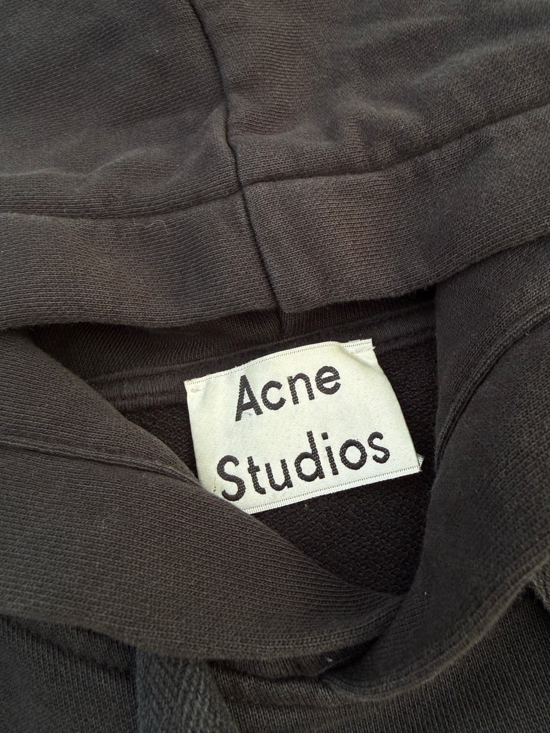 Acne Studios 아크네 스튜디오 스톡홀름 블랙 후디 상품이미지3