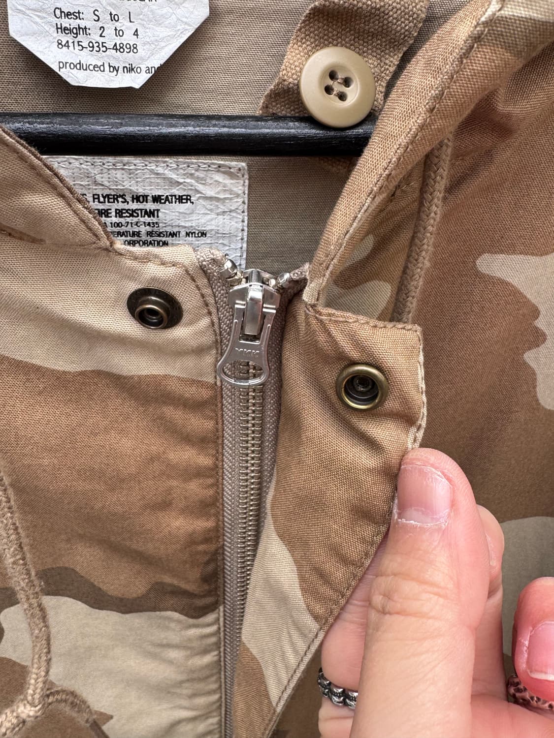 니코앤드 카모플라쥬 피쉬테일 파카  상품이미지6