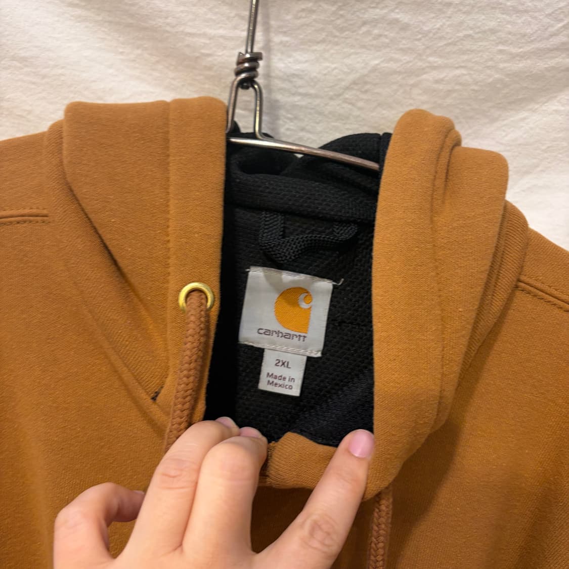 칼하트 써멀 후드집업 후드티 상품이미지2