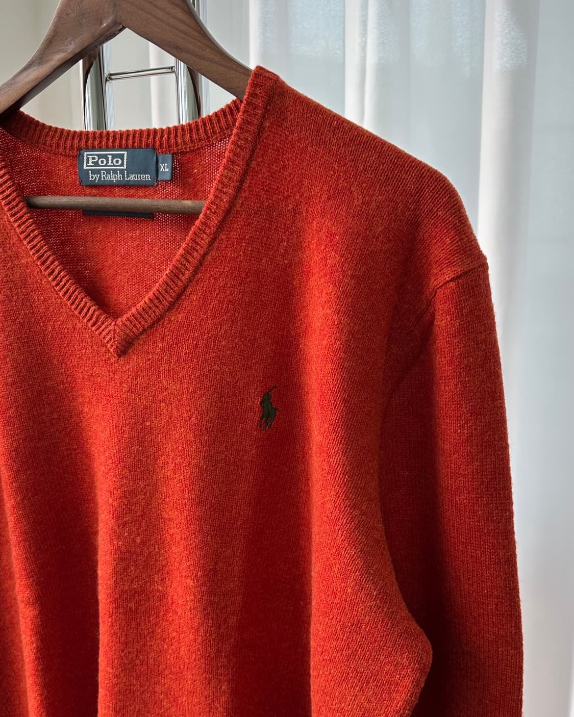 [XL]폴로 랄프로렌 램스울 브이넥 니트 상품이미지3