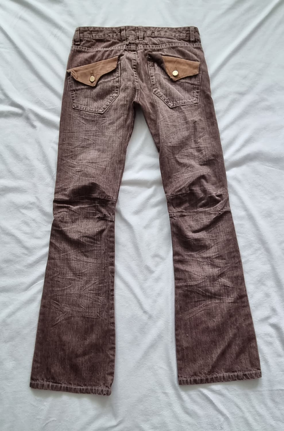 빈티지 y2k 00s 펑크 부츠컷 팬츠 상품이미지2