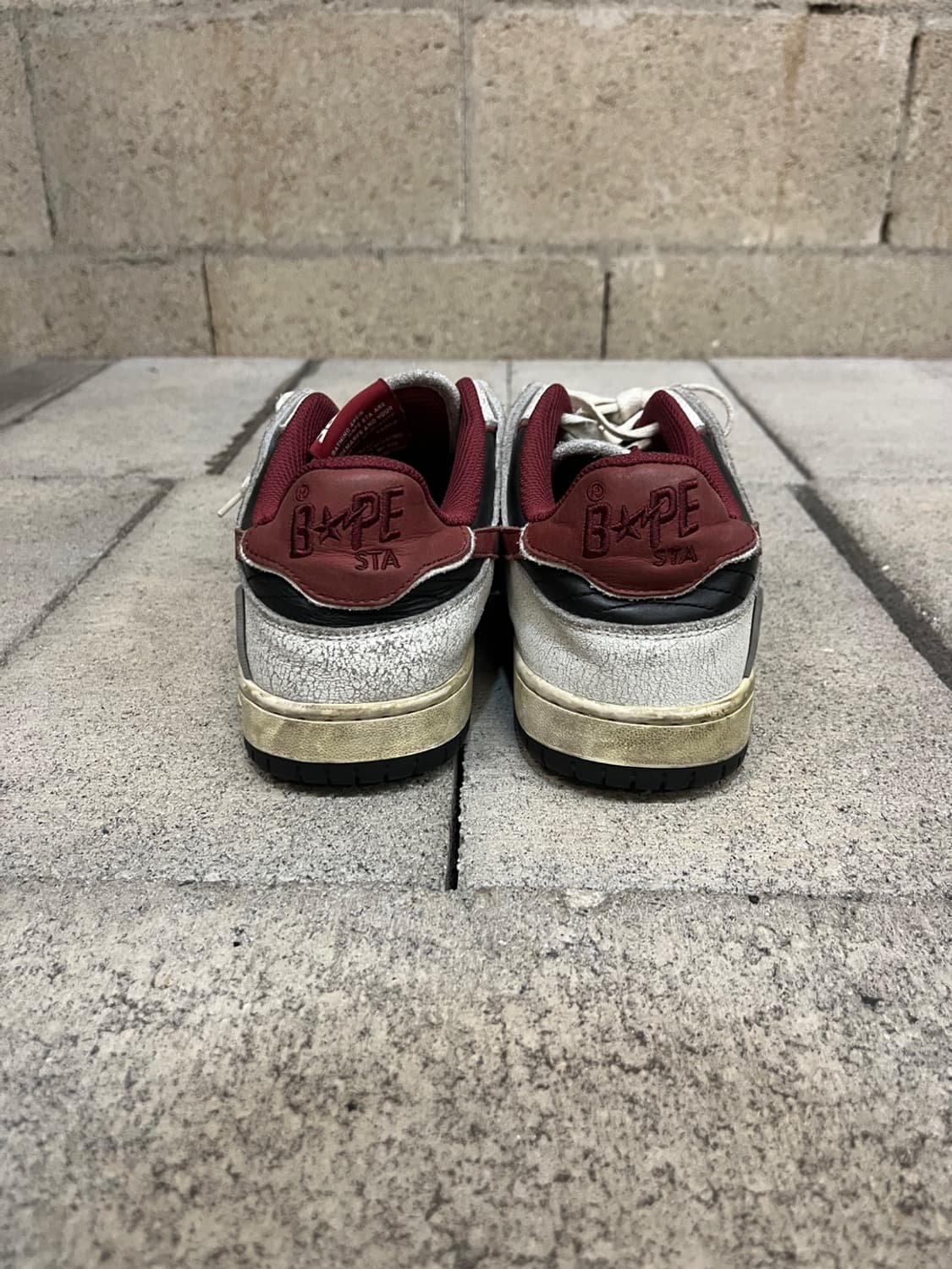 베이프 Sk8 스타 슈즈 상품이미지4