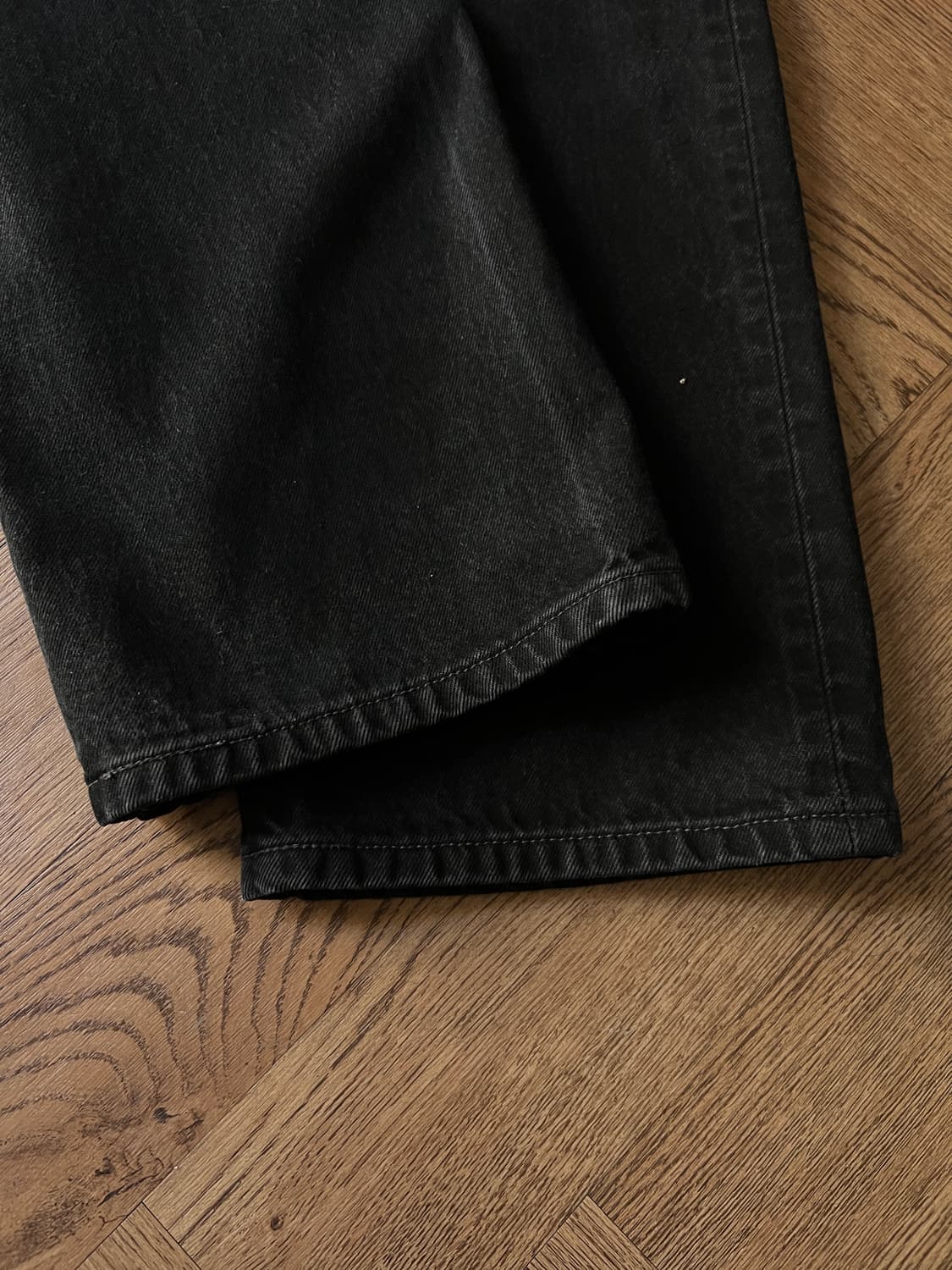 [38]00's 리바이스 USA 501 스트레이트핏 흑청 데님 팬츠 상품이미지7