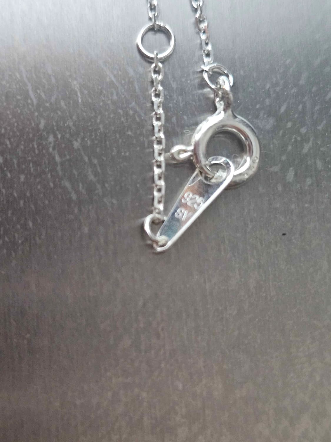 s925 cubic cross necklace 상품이미지2