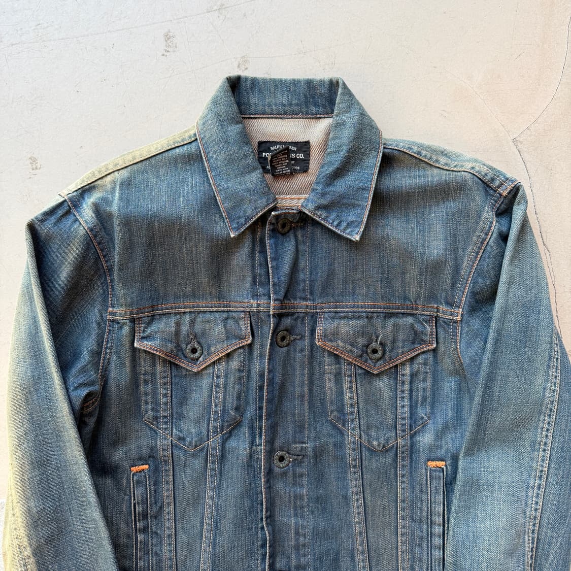 폴로 진스 페이드 웨스턴 데님 자켓 상품이미지4