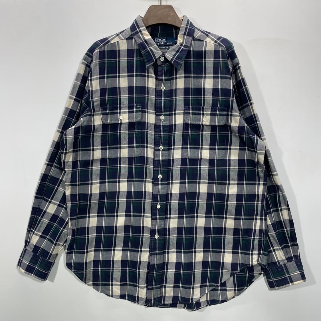 폴로 랄프로렌 체크 셔츠 상품이미지1