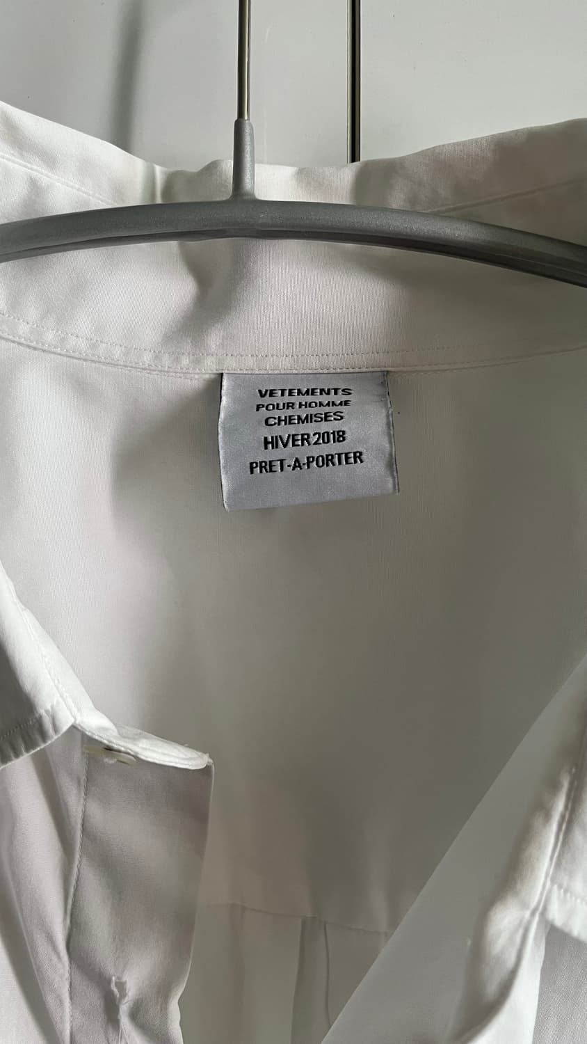 베트멍 16fw 디스트로이드 오버사이즈 셔츠 상품이미지4