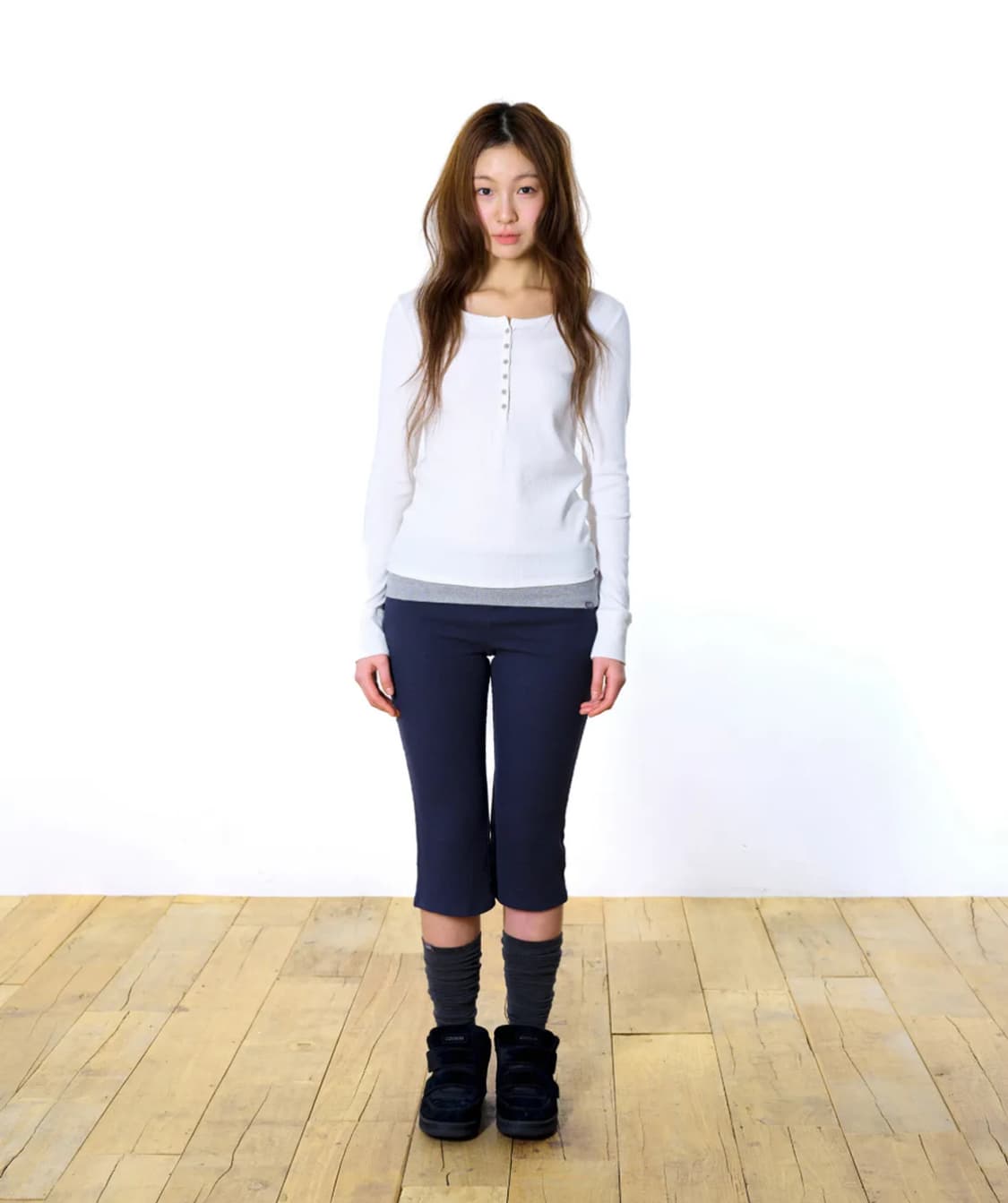 코이세이오 038 BUTTON LONG SLEEVE WHITE 상품이미지2