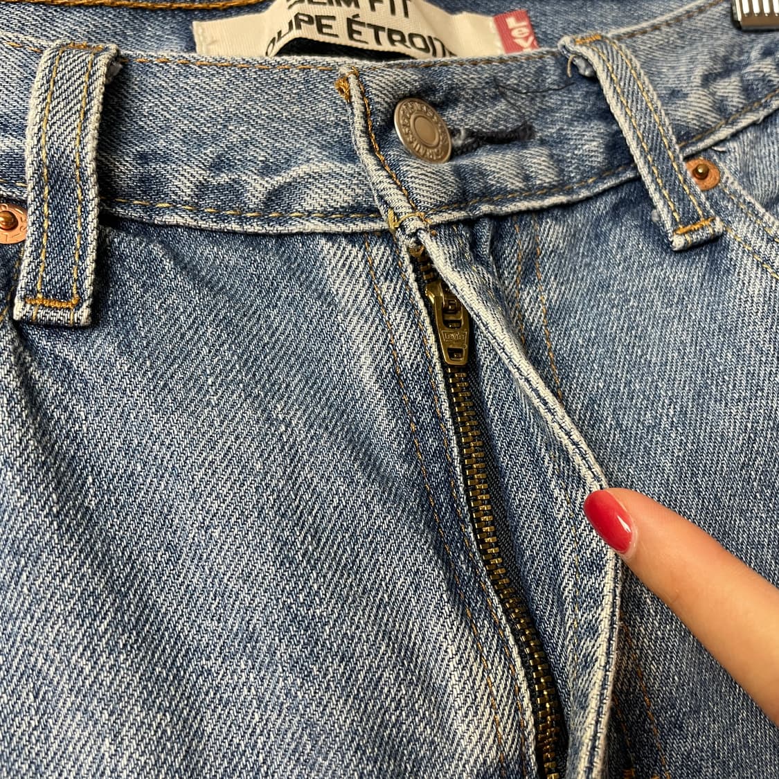 LEVI'S 리바이스516 레귤러 스트레이트핏 데님 팬츠 A00655 상품이미지3