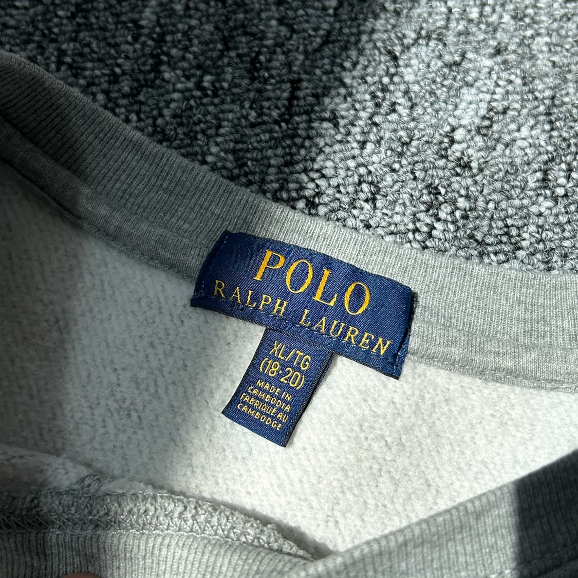 폴로 랄프로렌 그레이 스웻셔츠 맨투맨 상품이미지7