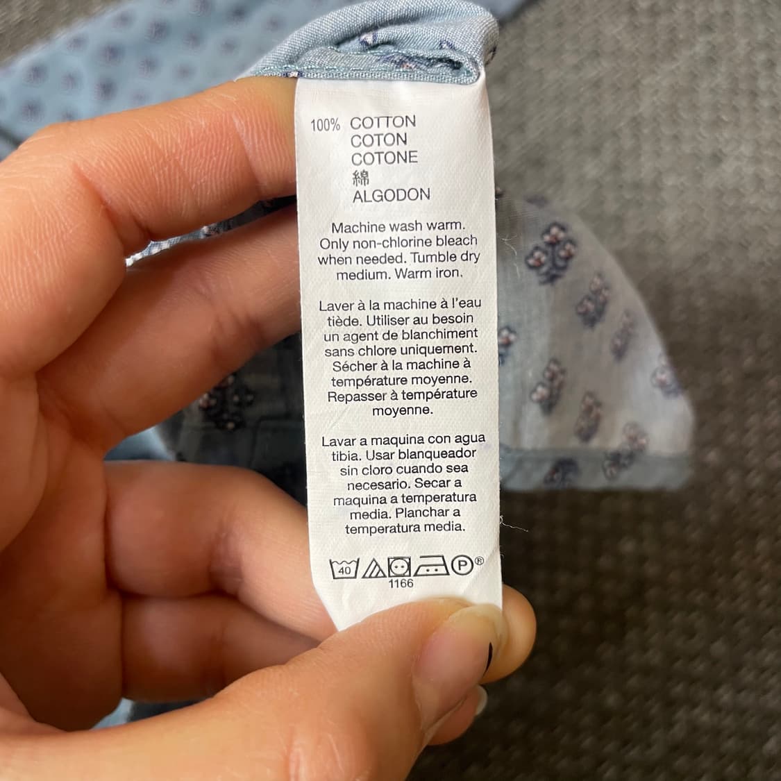 Gap 갭 슬림핏 긴팔 셔츠 M 상품이미지8