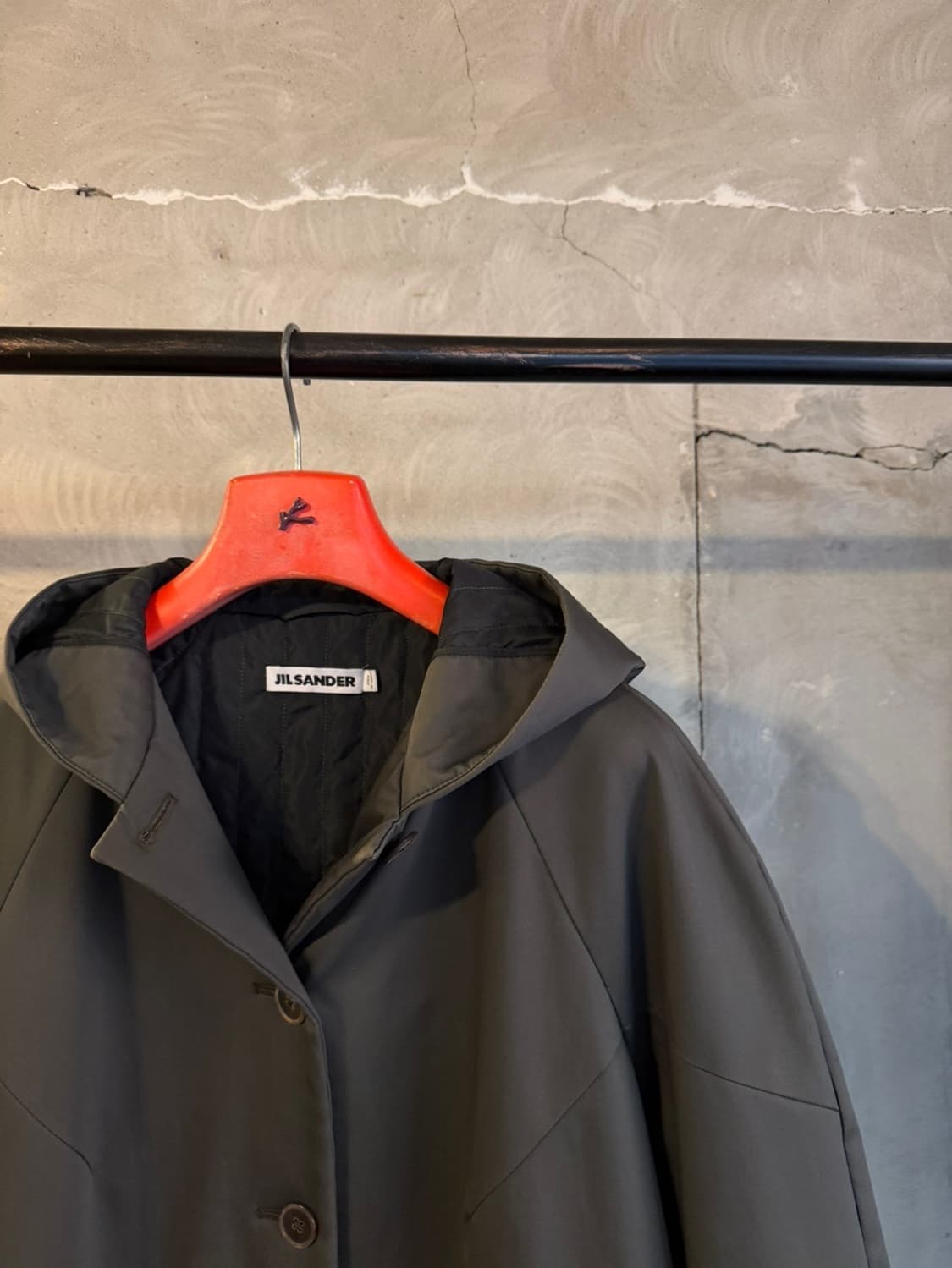 질샌더 후드 패딩 코트 55~66 상품이미지4