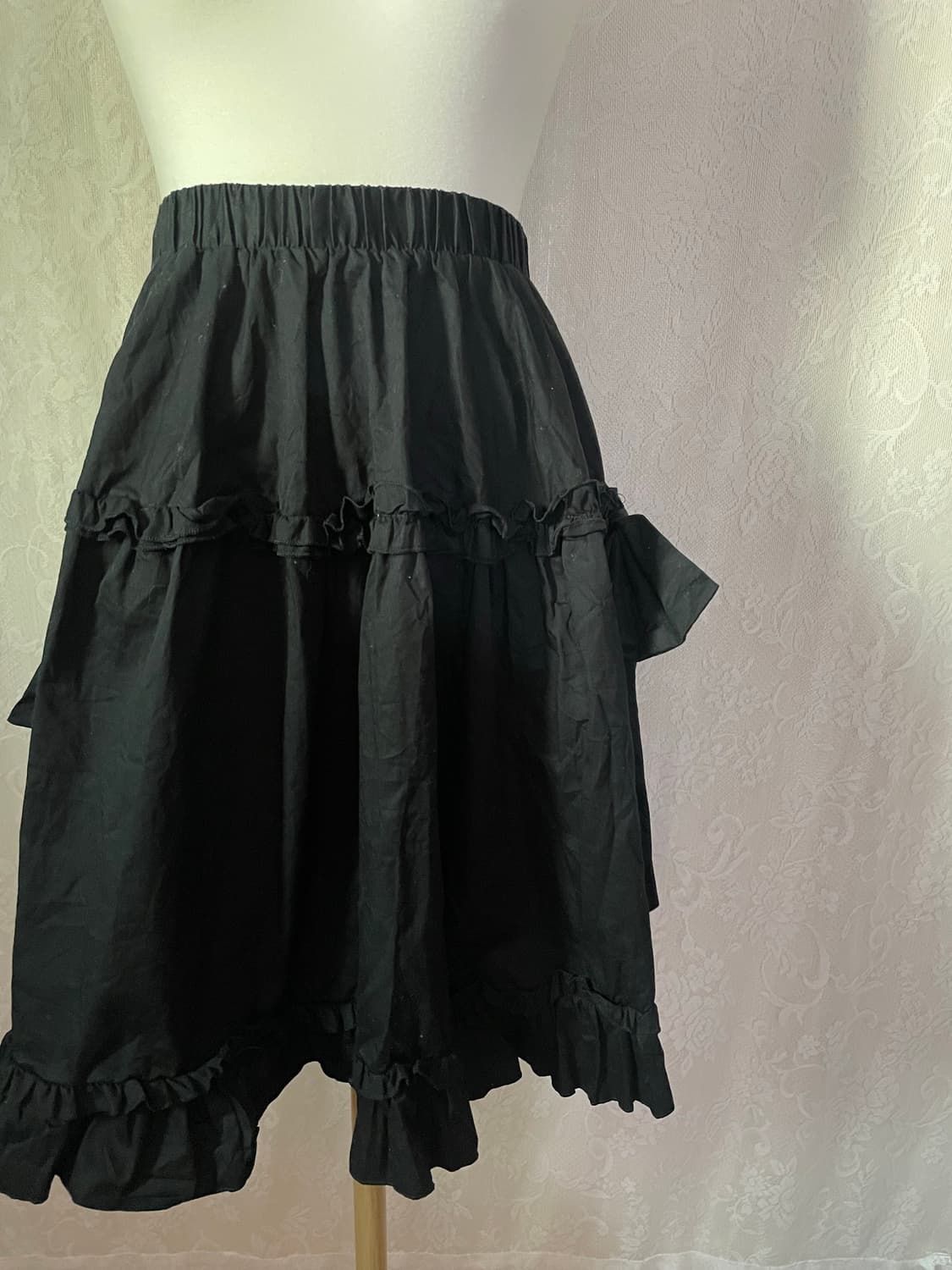 고딕 리본 캉캉 스커트 상품이미지5