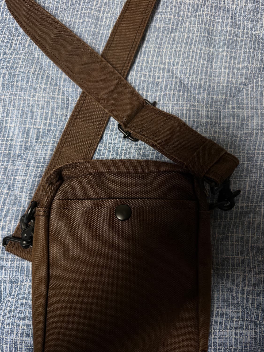 포터 스모키 브라운 숄더백 S 상품이미지3