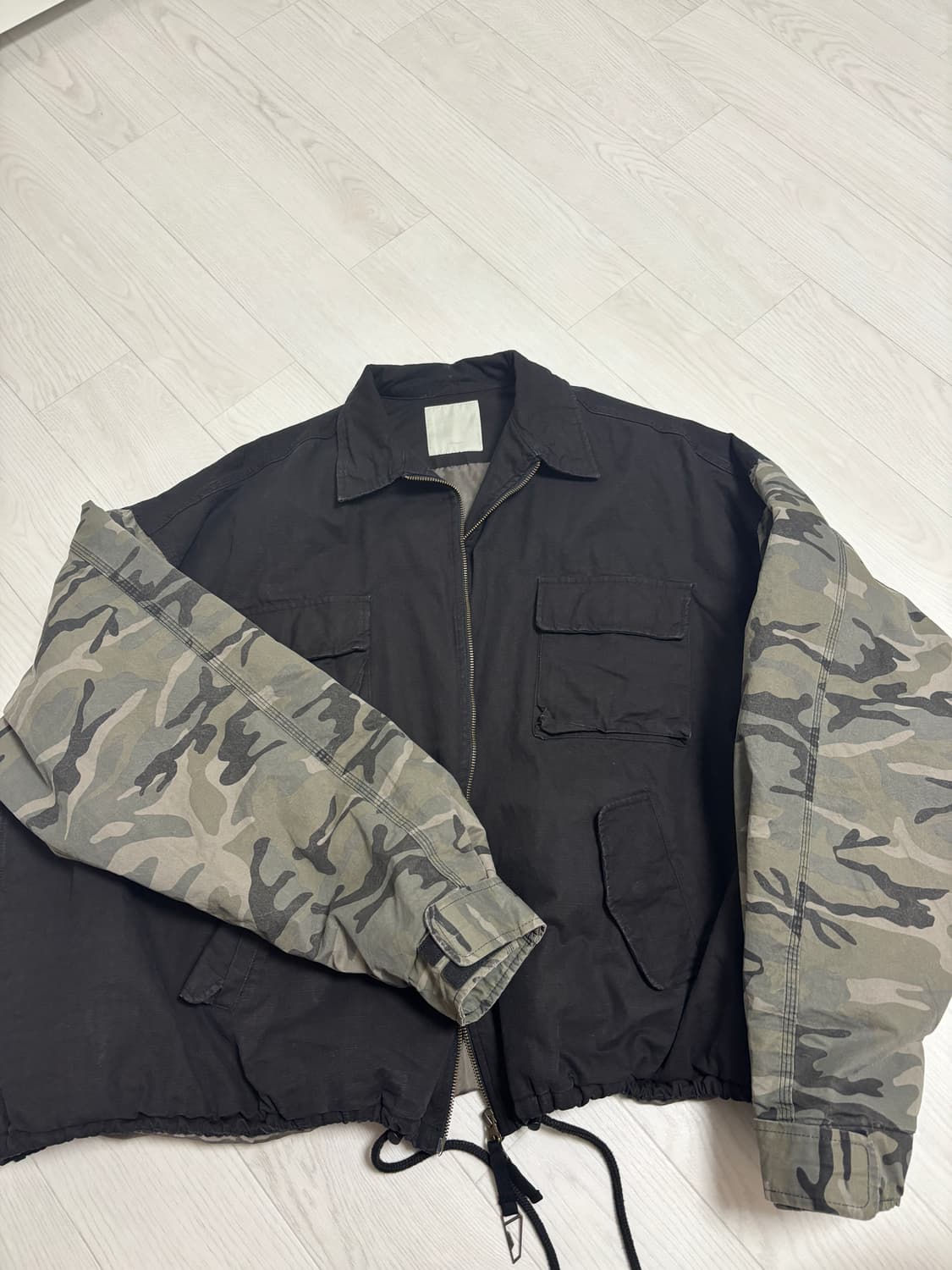 언더마이카 모프 오버사이즈 크롭 필드 자켓 락 릿지 - 23SS 2사이즈 상품이미지1