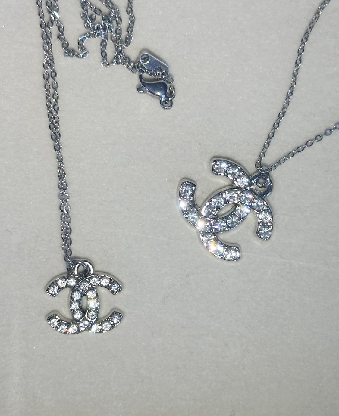 샤넬 CC로고 크리스탈 업사이클링 목걸이 상품이미지6
