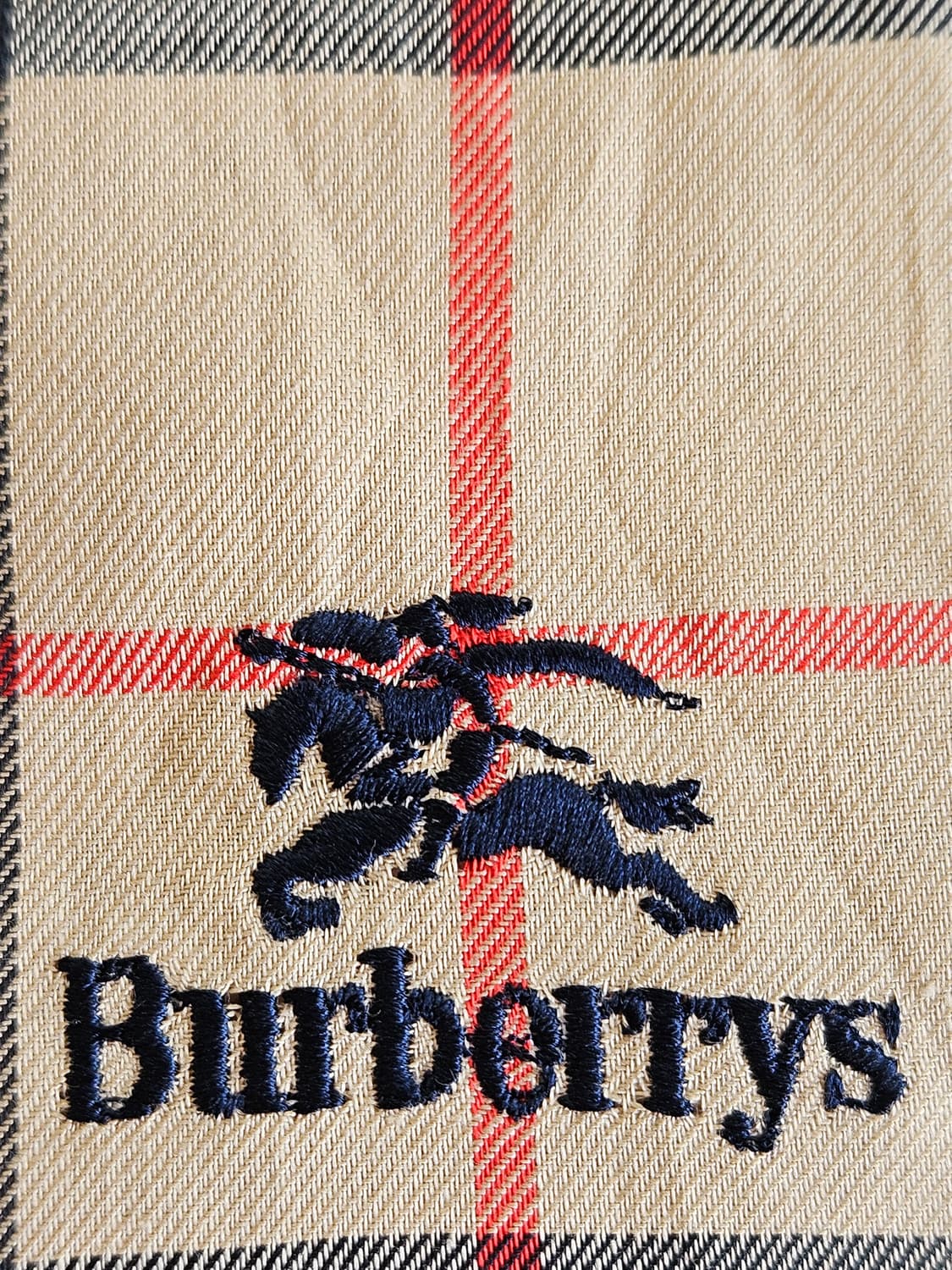 버버리(Burberrys) 노바체크 빈티지 손수건 상품이미지4