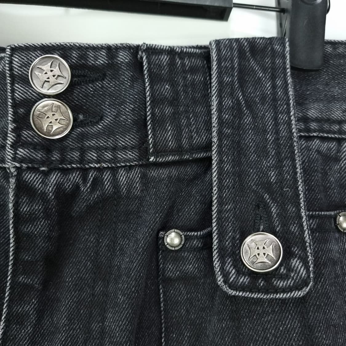 [ 오퍼스 0012 op.09 리퀴드 와이드 카고 데님 팬츠 M19544 상품이미지8