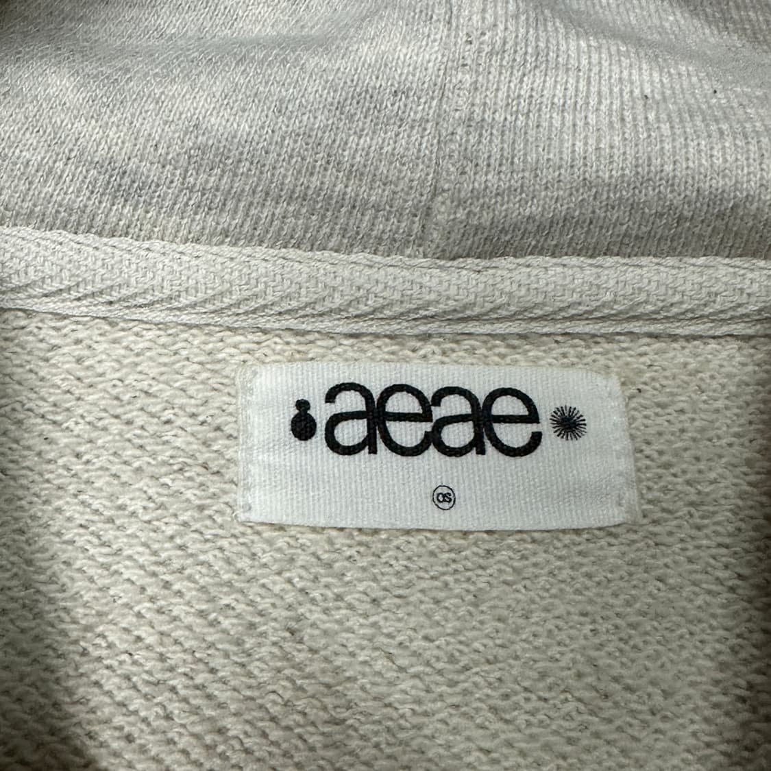 aeae 에이이에이이 크롭 루즈핏 후드  상품이미지3