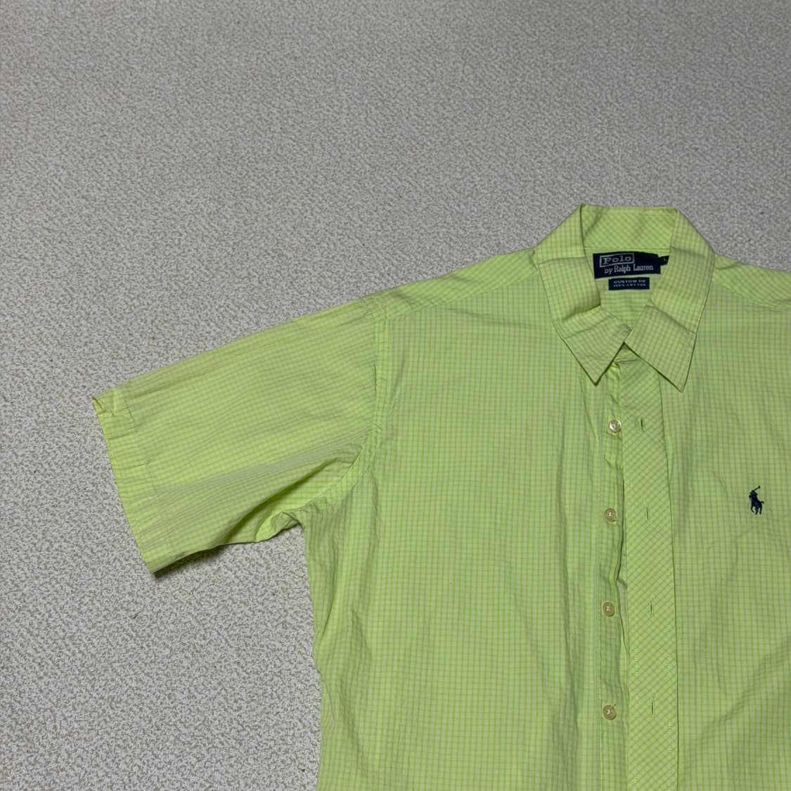 폴로 랄프로렌 L 린넨 반팔 셔츠 상품이미지3